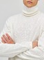 Maerz Merino Superwash Modern Fit Col Pullover Clear White