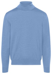 Maerz Merino Superwash Regular Fit Coltrui Trui Memory Blue