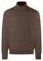 Maerz Merino Superwash Regular Fit Turtleneck Pullover Field Brown