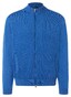 Maerz Merino Superwash Zip Cardigan Vest Blue Feather