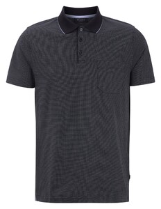 Maerz Mini Dot Faux Uni Polo Polo Navy