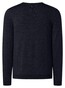 Maerz Modern Merino Extrafine V-Neck Pullover Navy