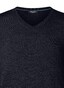 Maerz Modern Merino Extrafine V-Neck Pullover Navy