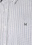 Maerz Modern Multi Stripe Button Down Overhemd Moss Carpet