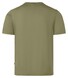 Maerz Modern Round Neck Mercerized Cotton T-Shirt Moss Carpet