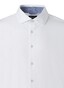 Maerz Modern Shark Collar Uni Poplin Overhemd Pure White