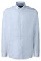 Maerz Modern Shark Collar Uni Poplin Shirt Memory Blue