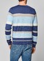 Maerz Multi Stripe Pullover Dusk Blue