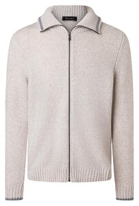 Maerz Multicolor Mélange Lambswool Knit Vest Gravel Path