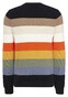 Maerz Organic Cotton Stripe Pullover Navy