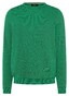 Maerz Organic Cotton Two Color Pique Structure Pullover Herbal Candy