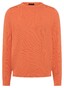 Maerz Organic Cotton Two Color Pique Structure Pullover Tangerine