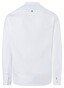 Maerz Oxford Stretch Uni Stand-Up Collar Shirt Pure White