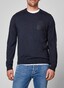 Maerz Patch Sweater Pullover Navy