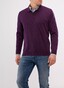 Maerz Polo Lange Mouw Pullover Dark Orchid