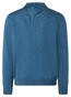 Maerz Polo Lange Mouw Pullover Teal Water