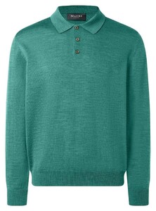 Maerz Polo Lange Mouw Trui Ocean Algae