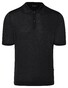Maerz Polo Pullover Extrafine Merino Poloshirt Black