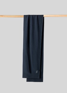 Maerz Premium Soft Scarf Geelong Wool Sjaal Navy