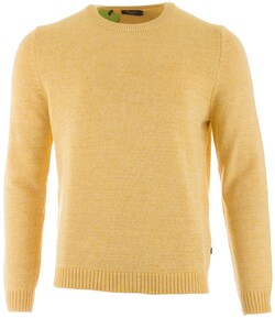 Maerz Pullover Cotton R-Neck Pullover Yellow Finch