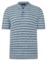 Maerz Pullover Polo Multi Stripe Nautic Blue