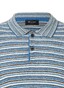 Maerz Pullover Polo Multi Stripe Nautic Blue