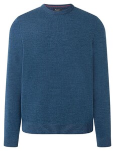 Maerz Rich Subtle Texture Knit Merino Extrafine Pullover Deep Sea