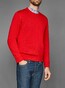 Maerz Round Neck Merino Superwash Pullover Just Red