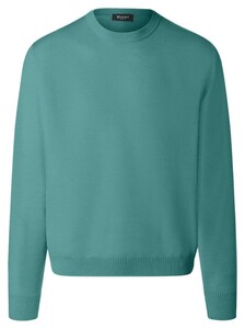Maerz Round Neck Merino Superwash Pullover Light Teal