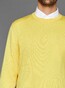 Maerz Round Neck Merino Superwash Pullover Yellow Finch