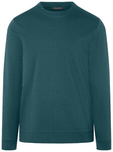 Maerz Round Neck Sweatshirt Cotton Interlock Jersey Trui Forest