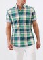 Maerz Short Sleeve Multi Check Overhemd Spanish Green