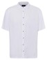 Maerz Short Sleeve Uni Color Linnen Overhemd Pure White