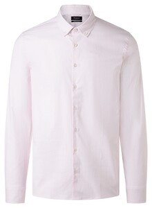 Maerz Striped Cotton Blend Shirt Light Rosa