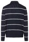 Maerz Striped Merino Superwash Pullover Navy