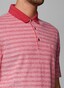 Maerz Striped Polo Hot Pink