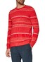 Maerz Striped Pullover Just Red