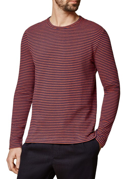 Maerz Striped T-Shirt Grenadine