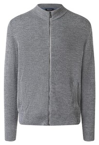 Maerz Subtle Mélange Full Zip IQ-Wool Vest Smoky Grey