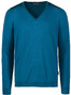Maerz Summer V-Neck Pullover Bondi Blue