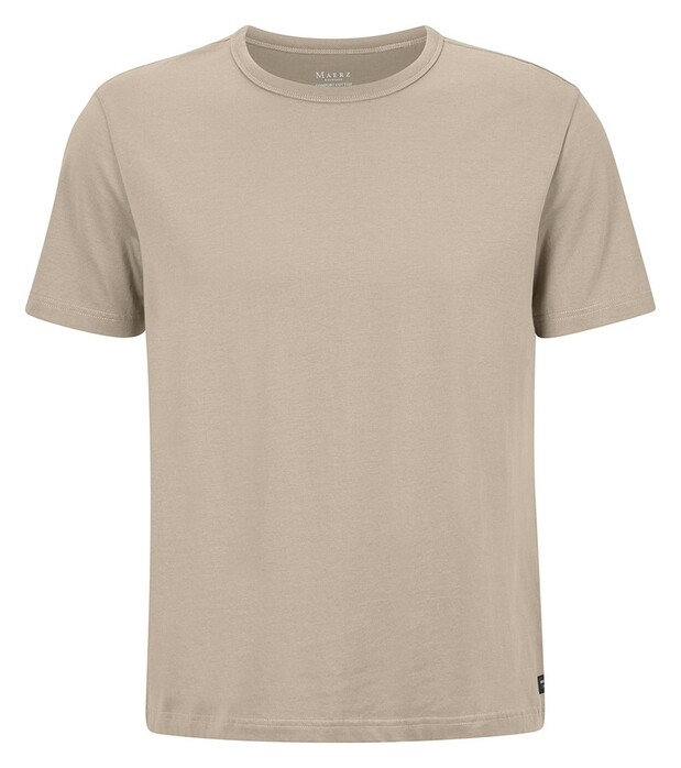 Maerz T-Shirt Single Jersey Sandstorm