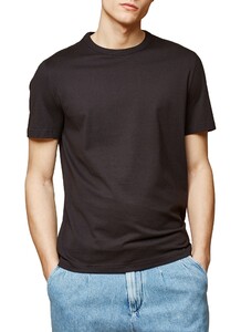 Maerz T-Shirt Single Jersey T-Shirt Zwart