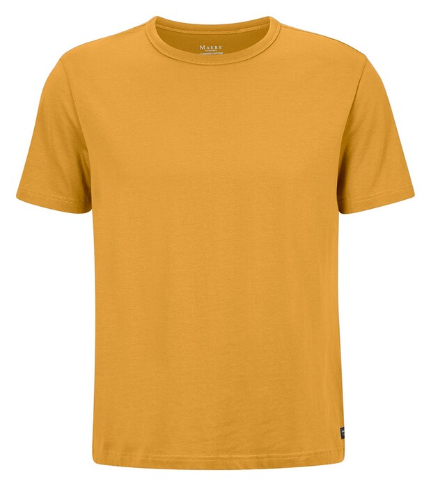 Maerz T-Shirt Single Jersey Turmeric