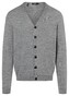 Maerz Uni Button Merino Superwash Cardigan Mercury Grey