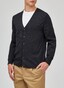 Maerz Uni Button Merino Superwash Vest Antraciet