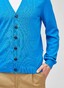 Maerz Uni Button Merino Superwash Vest Blue Hydrangea