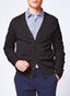 Maerz Uni Button Merino Superwash Vest Zwart