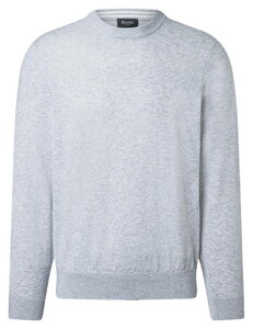 Maerz Uni Color Fine Cotton Knit Trui Clear Silver