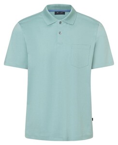 Maerz Uni Color Luxury Mercerized Cotton Polo Iced Mint