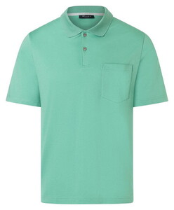 Maerz Uni Color Luxury Mercerized Cotton Polo Sour Apple